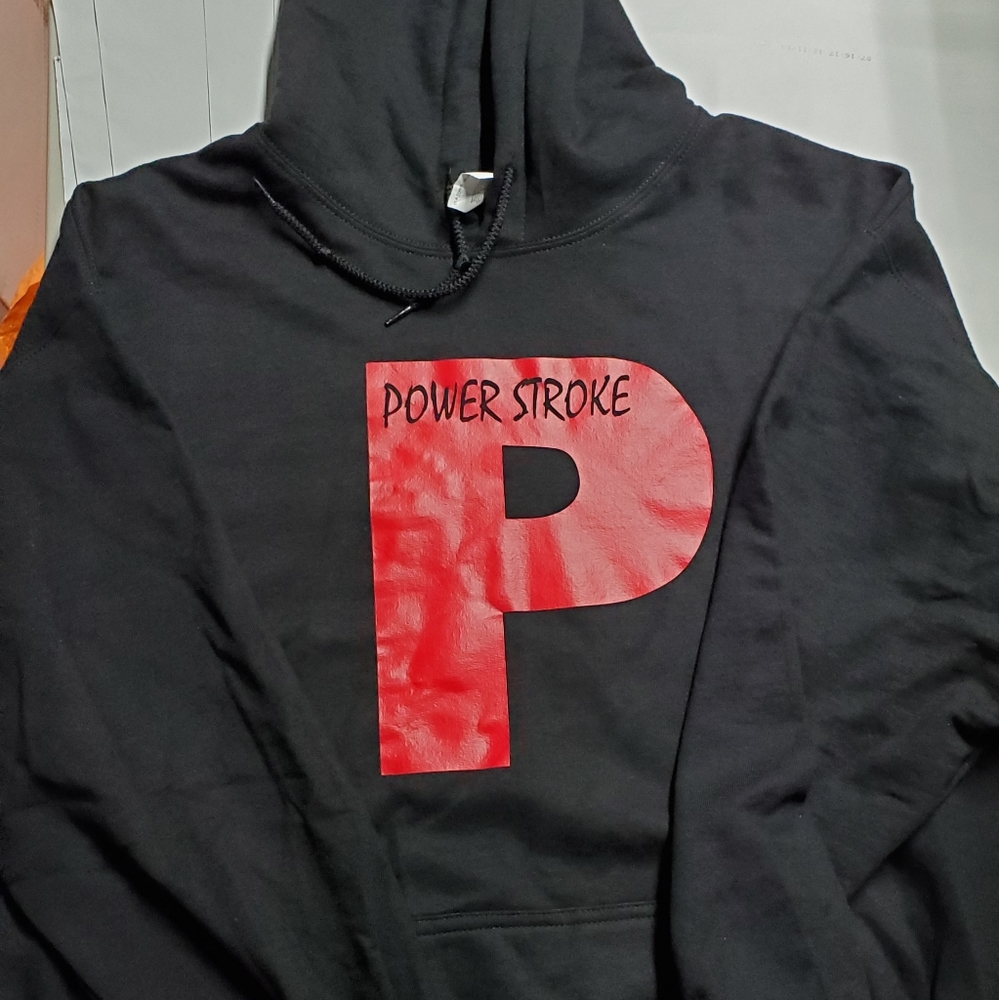 New hoodie red power stroke unisex